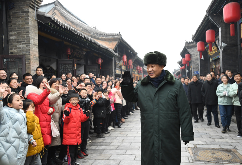 习近平春节前夕赴山西探望慰问下层干部群众 向天下各族人民致以优美的新春祝福 -  尊龙凯时