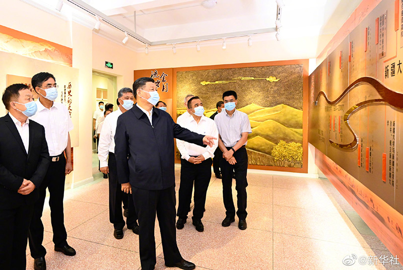 习近平在新疆乌鲁木齐市考察调研 -  尊龙凯时