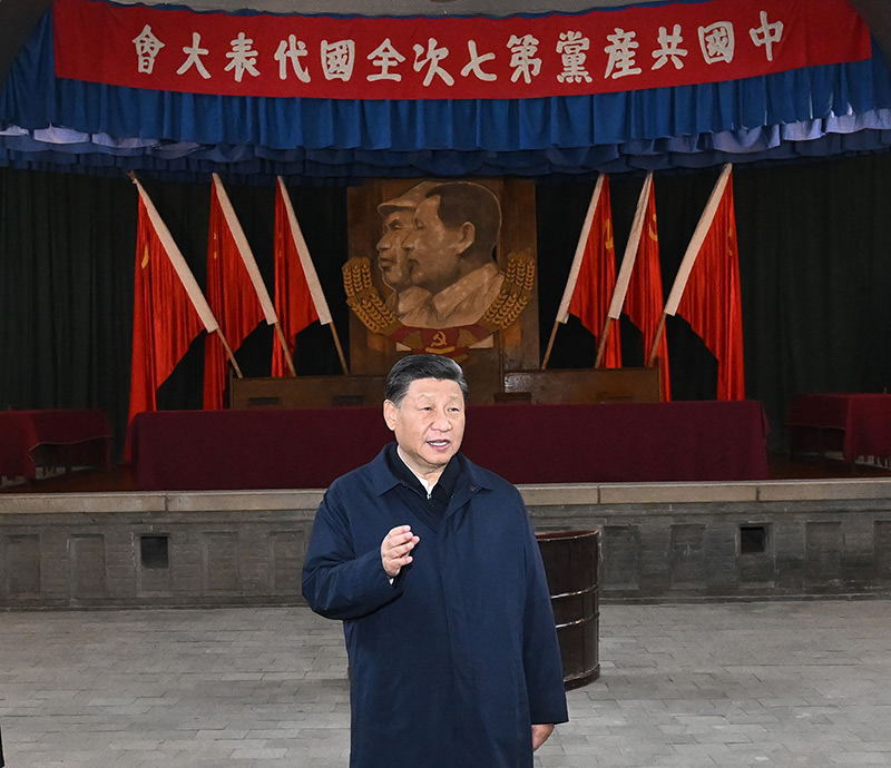 习近平瞻仰延安革命纪念地：弘扬伟大建党精神和延安精神 为实现党的二十大提出的目的使命而团结斗争 -  尊龙凯时